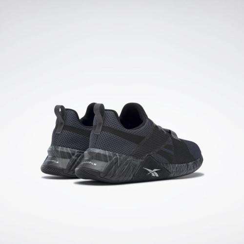Reebok Men's Flashfilm Train 2.0 Black/ True Grey 8/ Matte Silver FW8161 Size UK 9.5 (SA 9.5)