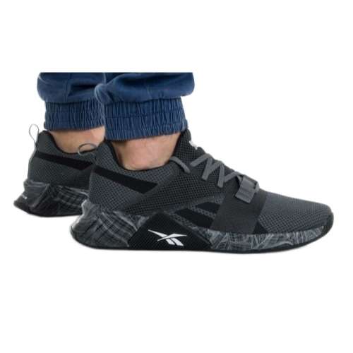 Reebok Men's Flashfilm Train 2.0 Black/ True Grey 8/ Matte Silver FW8161 Size UK 9.5 (SA 9.5)