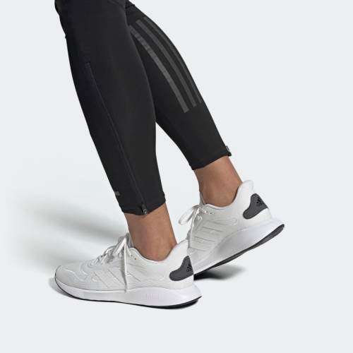 adidas Men's GALAXAR RUN Cloud White / Grey Five FU7330 Size UK 9 (SA 9)