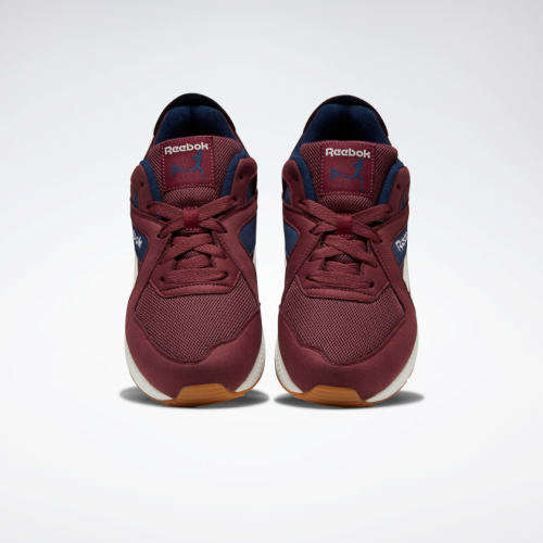 Reebok Men's PYRO Lux Maroon / NAVY / CHALK DV7299 Size UK 9 (SA 9)