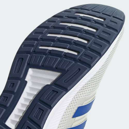 adidas Men's Runfalcon Orbit Grey / Royal Blue / Tech Indigo EG8603 Size UK 9 (SA 9)