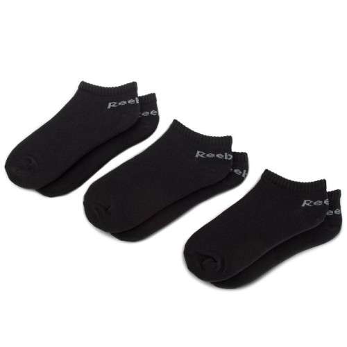 Reebok Unisex ACT CORE NO SHOW SOCKS Black DY2990 Fits Size UK 5.5- 8