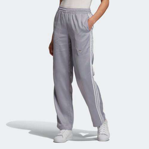 adidas Women's TRACK PANTS Glory Grey FU3792 Size Medium