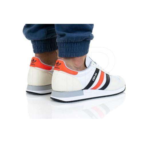 adidas Men's Classics USA 84 White/ Cream/ Orange/ Black FX9327 Size UK 7 (SA 7)