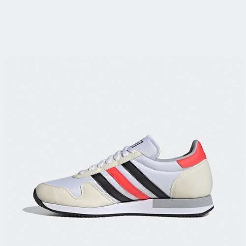 adidas Men's Classics USA 84 White/ Cream/ Orange/ Black FX9327 Size UK 7 (SA 7)