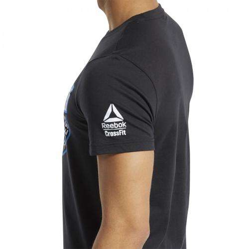 Reebok Men's CrossFit® Open 2021 Tee Blue FS7639 Size XL