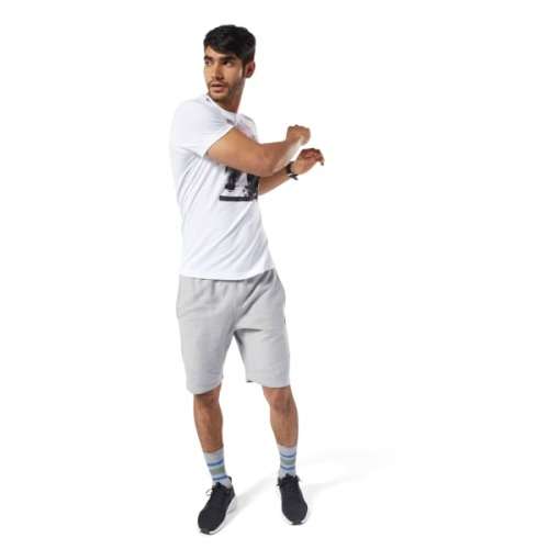 Reebok Men's Graphic Series One Series Training Photo Print Tee White EC2068 Size Large