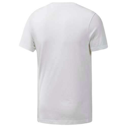 Reebok Men's Graphic Series One Series Training Photo Print Tee White EC2068 Size Large