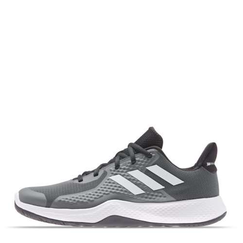 adidas Men's FITBOUNCE TRAINERS Grey Three/ White/ Core Black EG5625 Size UK 10 (SA 10)