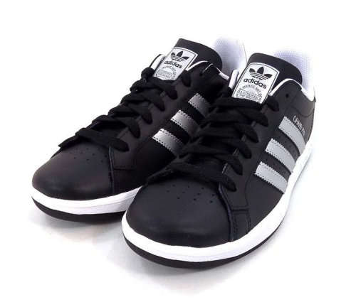 adidas Men's Grand Prix Black/ Metal Silver/ White G59934 Size UK 11 (SA 11)