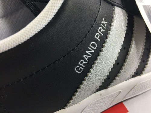 adidas Men's Grand Prix Black/ Metal Silver/ White G59934 Size UK 11 (SA 11)