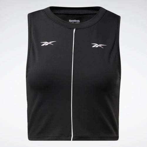 Reebok Women's Studio Performance High-Intensity Tank Top Black FU2507 Size Medium
