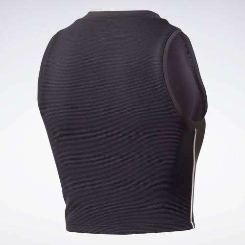 Reebok Women's Studio Performance High-Intensity Tank Top Black FU2507 Size Medium