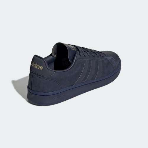 adidas Men's Grand Court Legend Ink/ Matte Gold EE7883 Size UK 11 (SA 11)