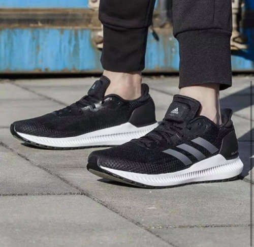 adidas Men's SOLAR BLAZE Core Black/ Grey Five EF0815 Size UK 8 (SA 8)