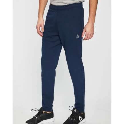 Reebok Men's Classic Training Essentials Cuffed Pants Collegiate Navy DU3753 Size XL
