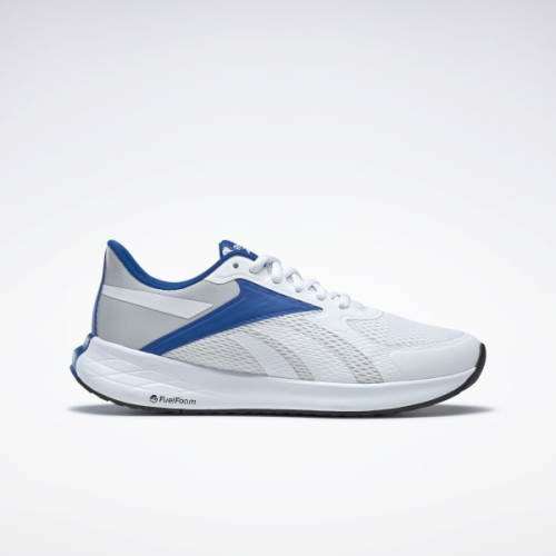 Reebok Men's Energen Run White/ Pure Grey 2/ Vector Blue FX1853 Size UK 8.5 (SA 8.5)