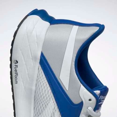 Reebok Men's Energen Run White/ Pure Grey 2/ Vector Blue FX1853 Size UK 8.5 (SA 8.5)