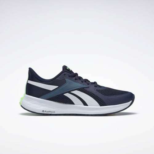 Reebok Men's Energen Run Vector Navy/ White / Neon Mint FX1852 Size UK 9 (SA 9)