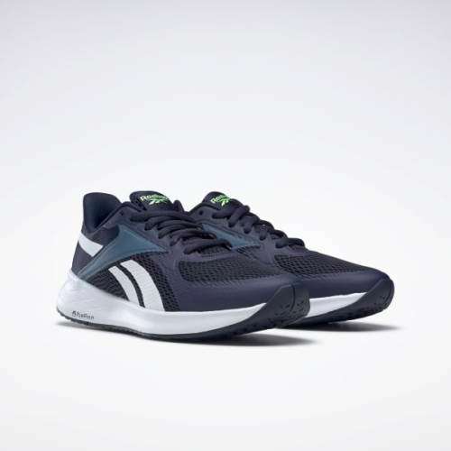 Reebok Men's Energen Run Vector Navy/ White / Neon Mint FX1852 Size UK 9 (SA 9)