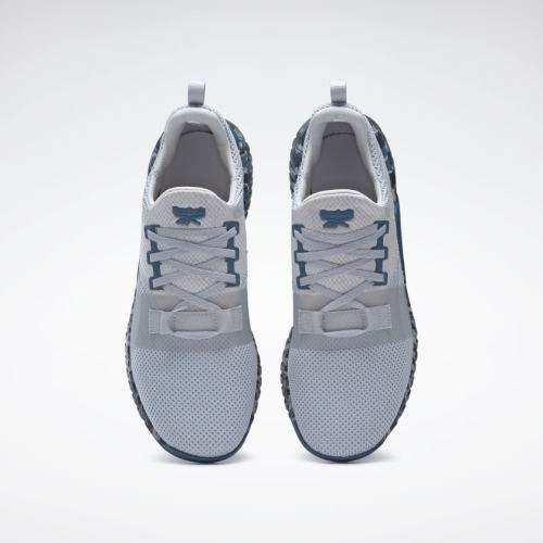 Reebok Men's Flashfilm Train 2.0 Cold Grey 2/ Core Black/ Brave Blue G55596 Size UK 10 (SA 10)