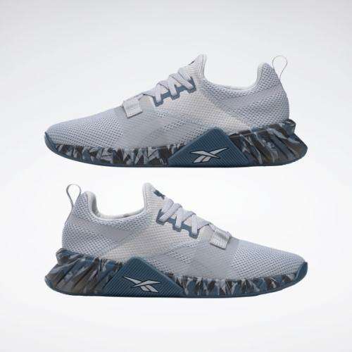Reebok Men's Flashfilm Train 2.0 Cold Grey 2/ Core Black/ Brave Blue G55596 Size UK 10 (SA 10)