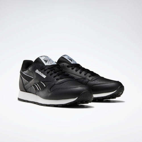 Reebok Men's Classic Leather Black/ Cold Grey 2/ White DV8629 Size UK 10 (SA 10)
