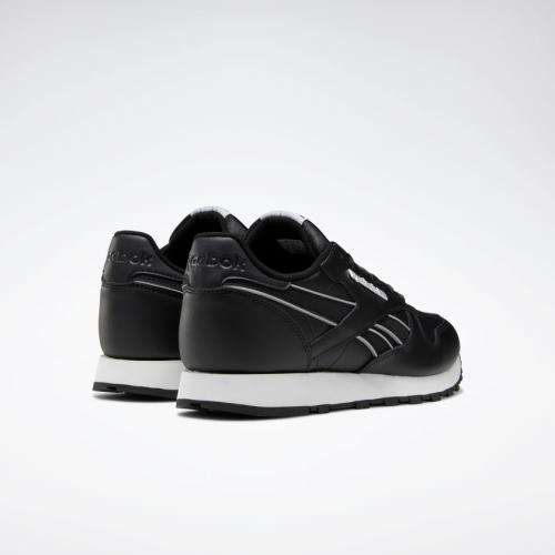 Reebok Men's Classic Leather Black/ Cold Grey 2/ White DV8629 Size UK 10 (SA 10)