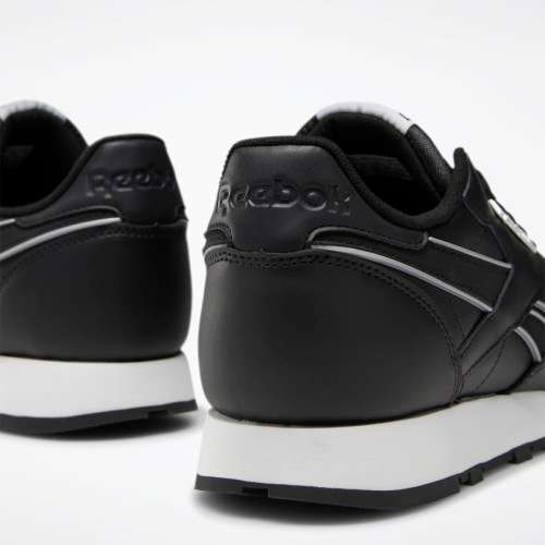 Reebok Men's Classic Leather Black/ Cold Grey 2/ White DV8629 Size UK 10 (SA 10)