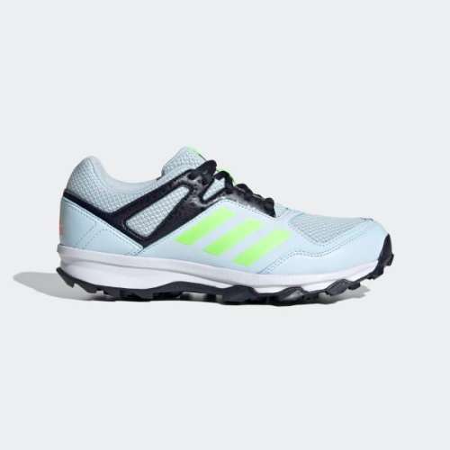 adidas Women's FABELA RISE Sky Tint / Signal Green / Signal Orange FU8162 Size UK 4 (SA 4)