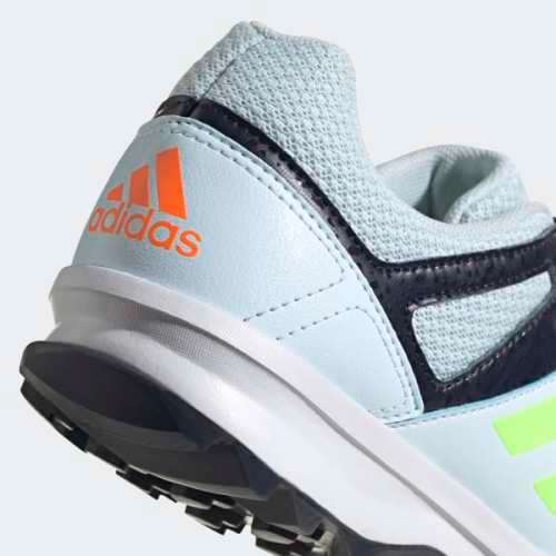 adidas Women's FABELA RISE Sky Tint / Signal Green / Signal Orange FU8162 Size UK 4 (SA 4)