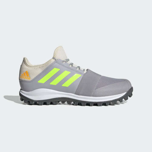 adidas Men's DIVOX 1.9S Glory Grey/ Signal Green/ Chalk White FY7631 Size UK 8 (SA 8)