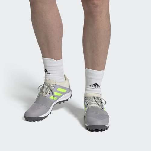adidas Men's DIVOX 1.9S Glory Grey/ Signal Green/ Chalk White FY7631 Size UK 8 (SA 8)