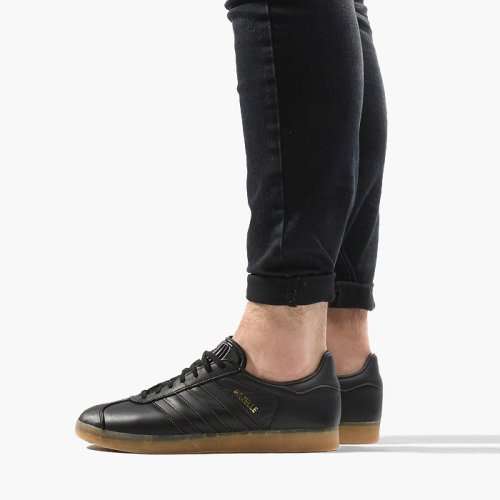 adidas Men's GAZELLE Core Black BD7480 Size UK 9 (SA 9)