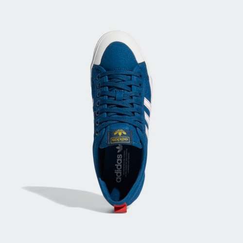 adidas Men's NIZZA Legend Marine/ Crystal White/ Glory Red EF5706 Size UK 11 (SA 11)