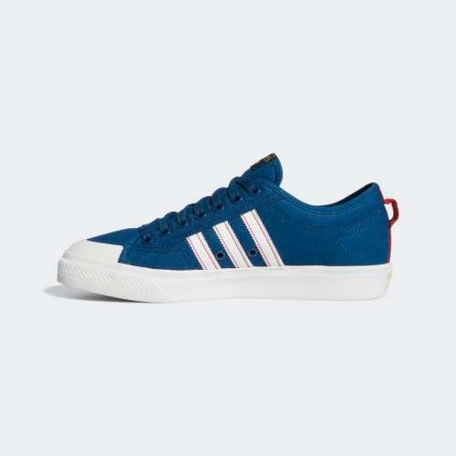 adidas Men's NIZZA Legend Marine/ Crystal White/ Glory Red EF5706 Size UK 11 (SA 11)