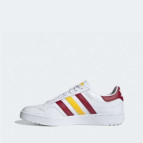 adidas Men`s TEAM COURT White/ Bright Yellow FW5066 Size UK 8 (SA 8)