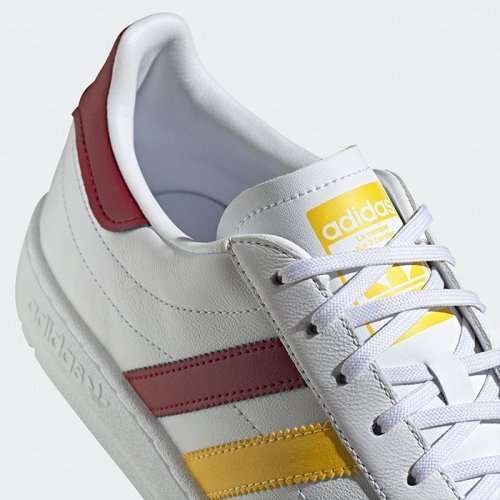 adidas Men`s TEAM COURT White/ Bright Yellow FW5066 Size UK 8 (SA 8)