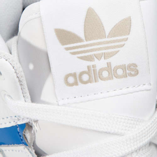 adidas Men's DROP STEP Footwear White/ Metal Grey/ Glow Blue EF7137 Size UK 9 (SA 9)