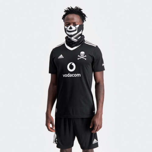 adidas Men's ORLANDO PIRATES FC 20/21 HOME JERSEY Black FR3923 Size XL
