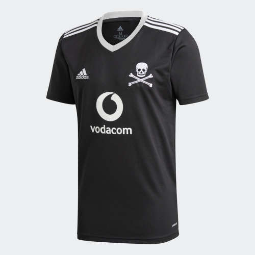 adidas Men's ORLANDO PIRATES FC 20/21 HOME JERSEY Black FR3923 Size XL