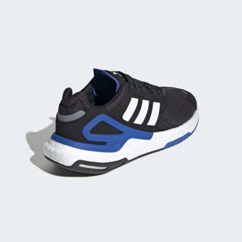 adidas Men`s DAY JOGGER Core Black / White/ Blue FW4041 Size UK 7 (SA 7)