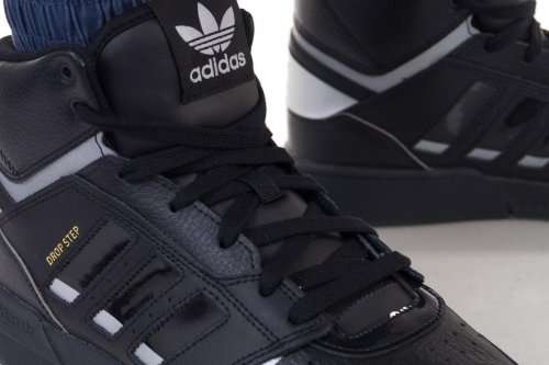 adidas Men's DROP STEP Core Black / Silver Metallic EF7141 Size UK 9 (SA 9)
