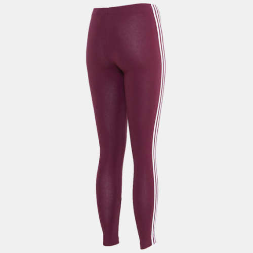 adidas Women's ADICOLOR 3-STRIPES TIGHTS Victory Crimson EY1856 Size Medium