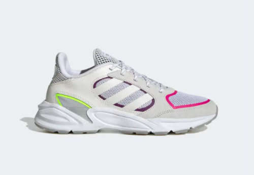 adidas Women's 90S VALASION White/ Cloud White/ Grey Six EG8422 Size UK 4 (SA 4)