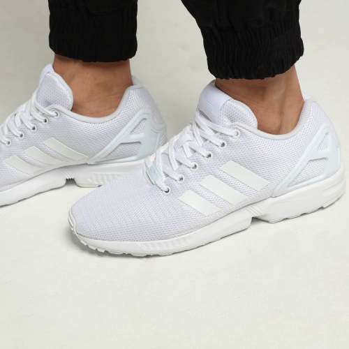 adidas Men`s ZX Flux White/ White S32277 Size UK 8 (SA 8)