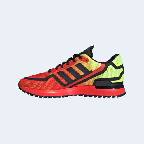 adidas Men s ZX 750 HD Glory Red Core Black Shock Yellow FV8489 Size UK 10 SA 10 bobshop .za