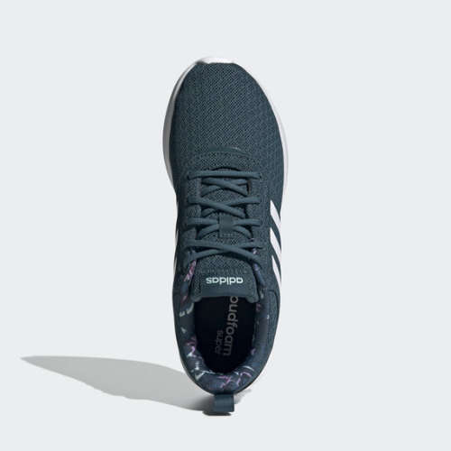 adidas Women`s QT RACER 2.0 Wild Teal / White / Active Teal FY8314 Size UK 5 (SA 5)