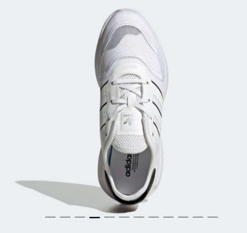 adidas Women`s ZX 2K FLORINE Cloud White / Core Black FW0089 Size UK 7 (SA 7)