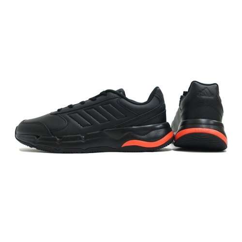 adidas Men`s HOTAKI Core Black / Semi Solar Red FY3514 Size UK 8 (SA 8)